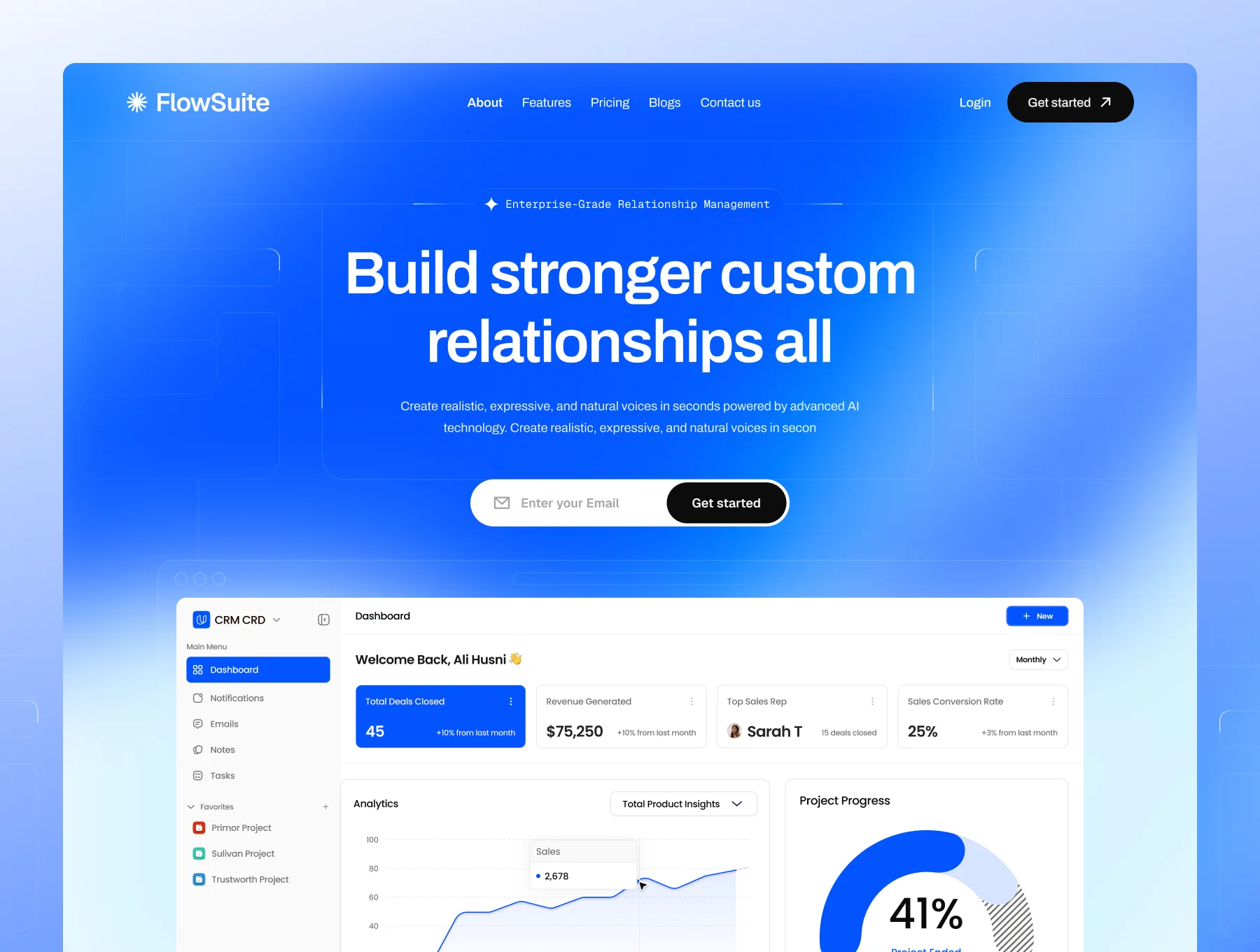 Flowsuite Professional CRM Figma Template