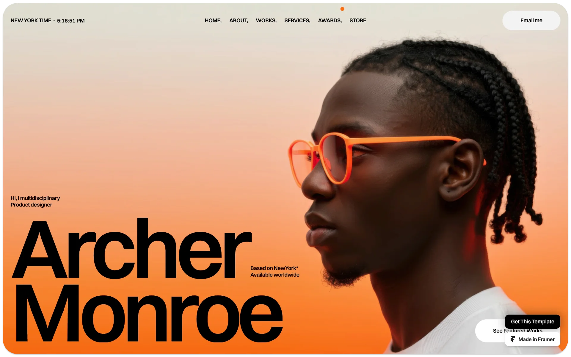 Archar Ultra Creative Portfolio Template