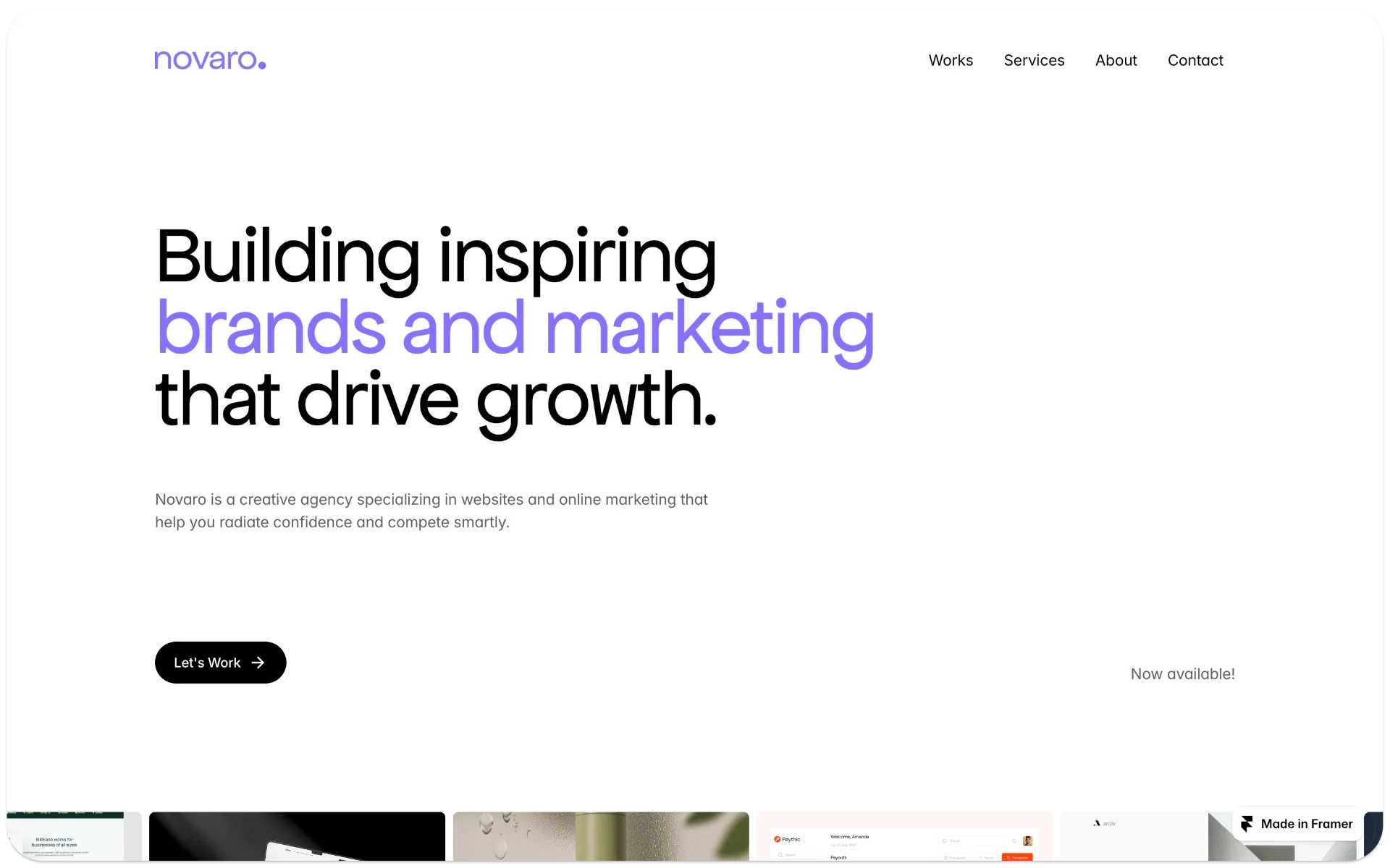 Novaro Creative & Marketing Agency