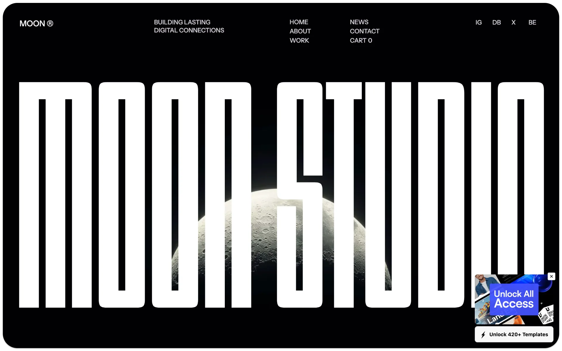 Moon Framer Template