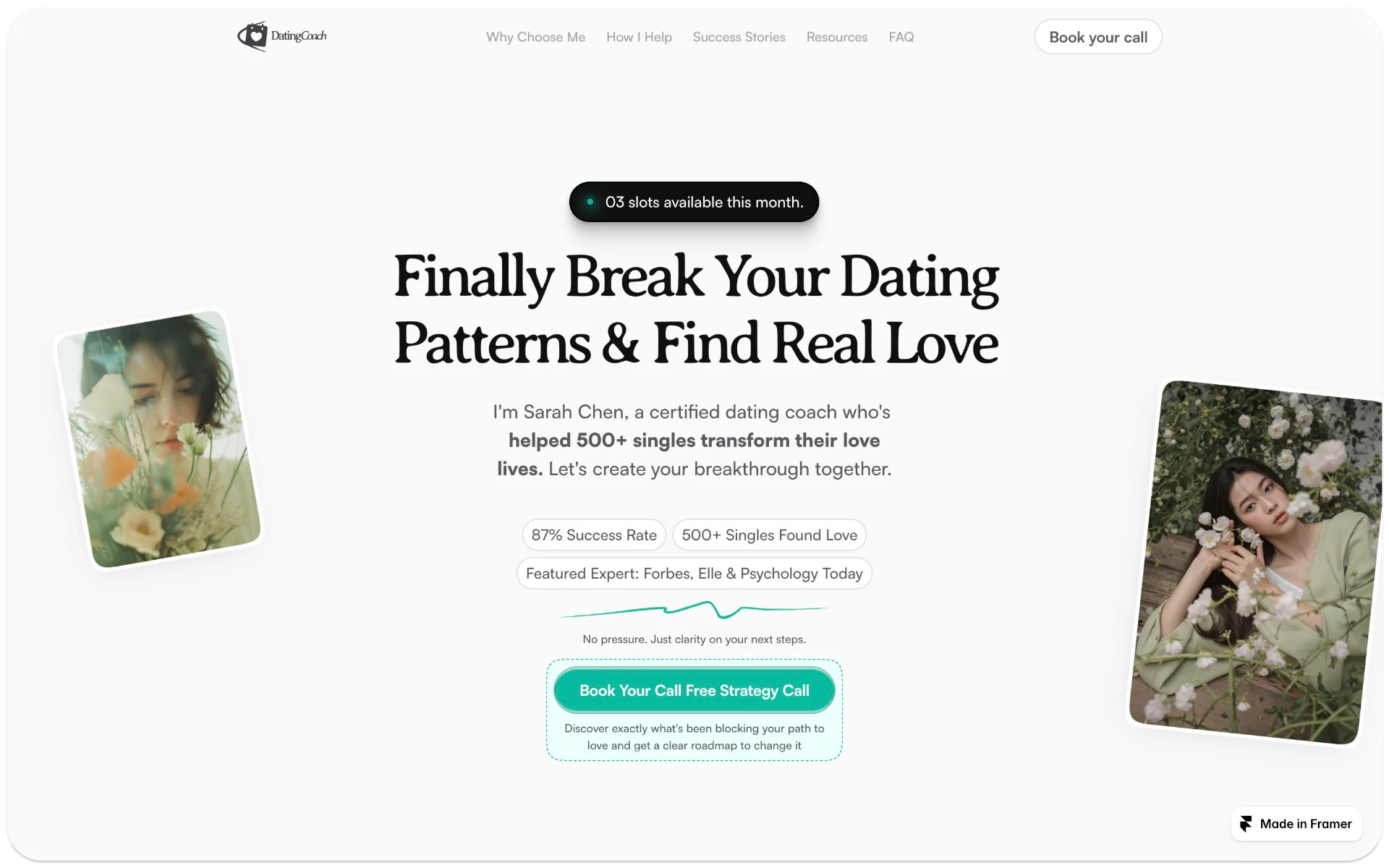 Coaching High-Converting Landing Page