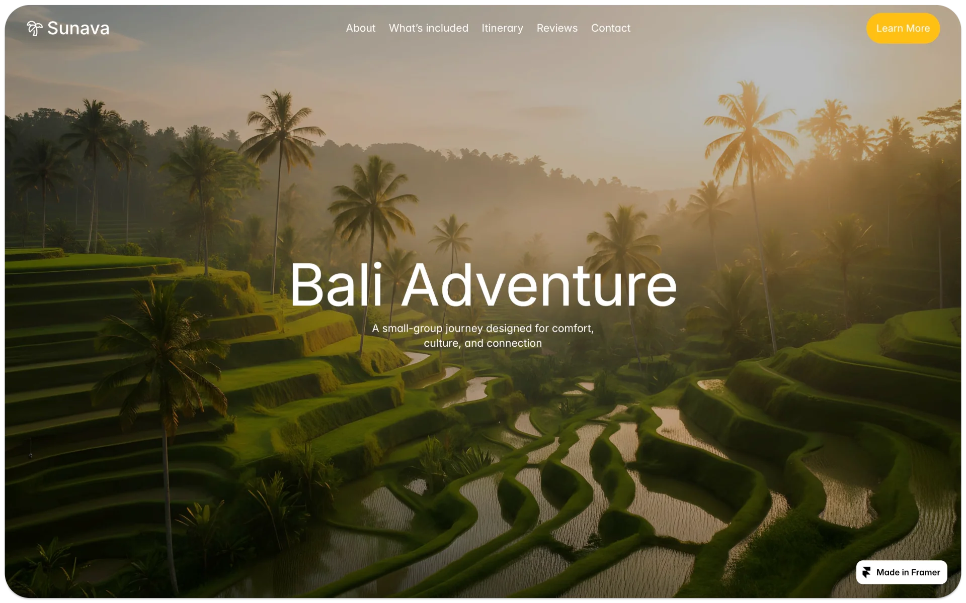 Travel & Tour Website Template