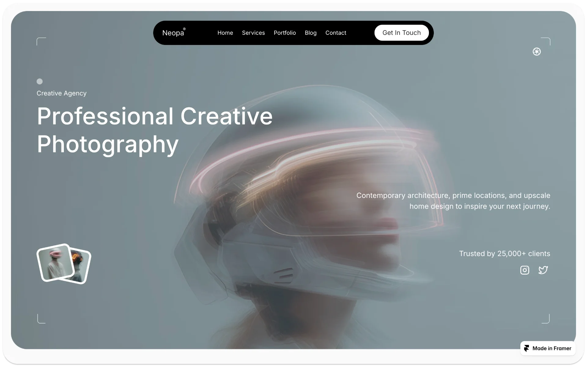 Neopha Photography Framer Template
