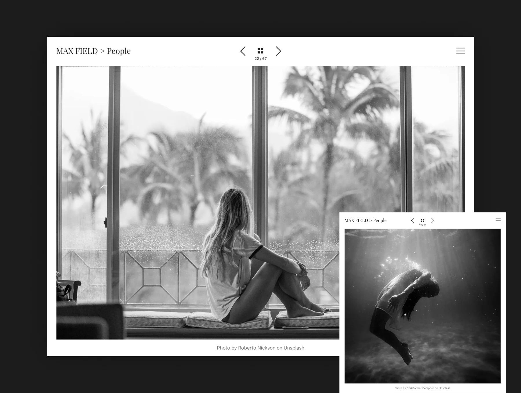 Focus Portfolio Framer Template